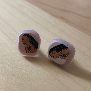 Vintage Disney Earrings - Pocahontas (1990s)
